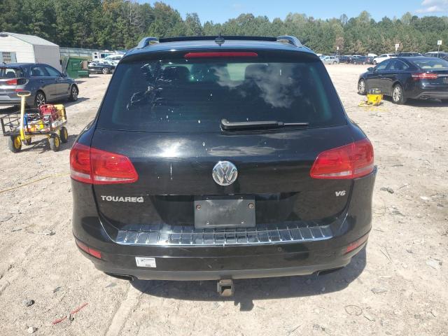 WVGEF9BP0CD011365 - 2012 VOLKSWAGEN TOUAREG V6 BLACK photo 6