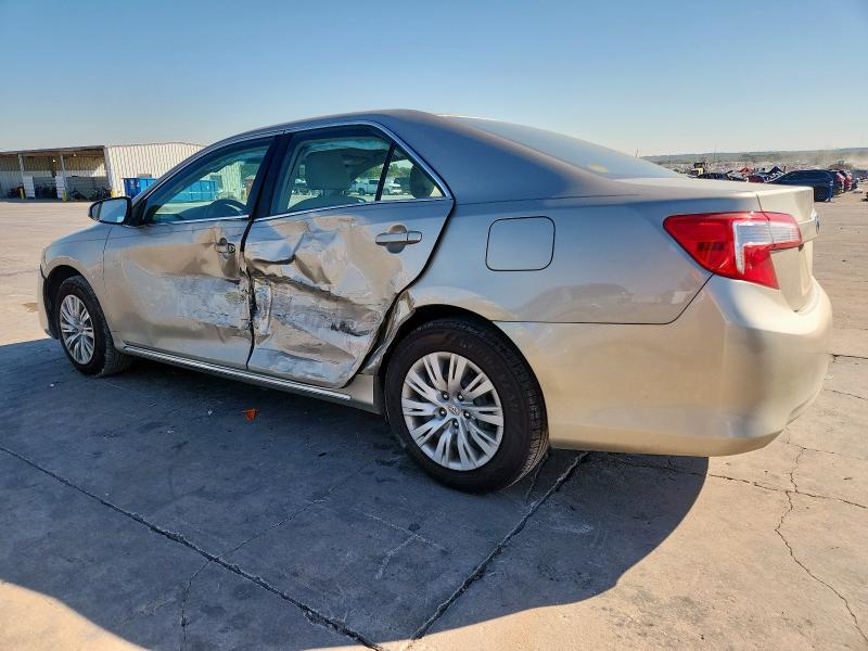 4T4BF1FK8DR296276 - 2013 TOYOTA CAMRY L TAN photo 2