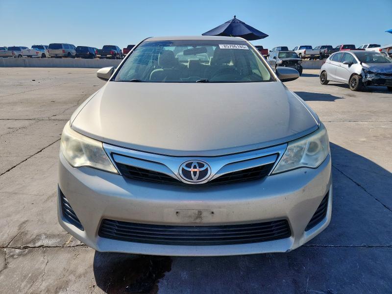 4T4BF1FK8DR296276 - 2013 TOYOTA CAMRY L TAN photo 5