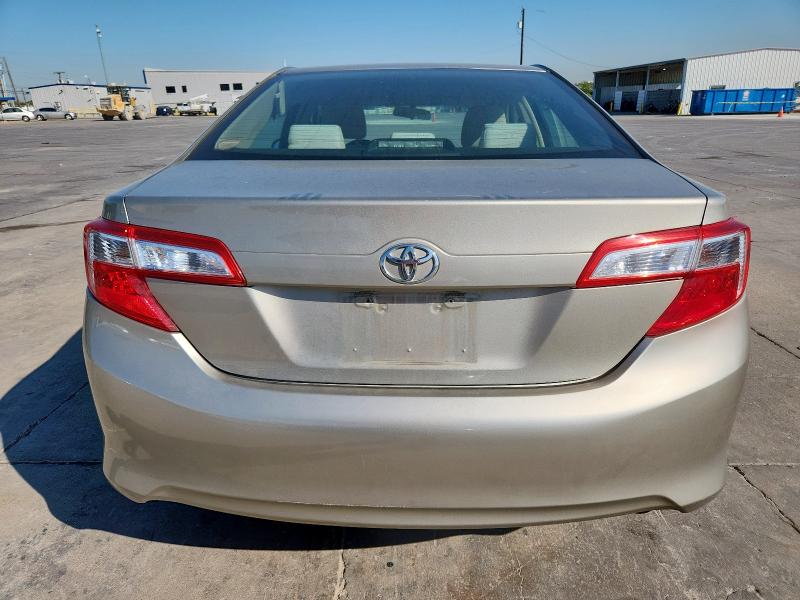 4T4BF1FK8DR296276 - 2013 TOYOTA CAMRY L TAN photo 6