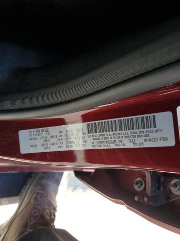 1C6SRFFTXKN536485 - 2019 RAM 1500 BIG HORN/LONE STAR MAROON photo 12