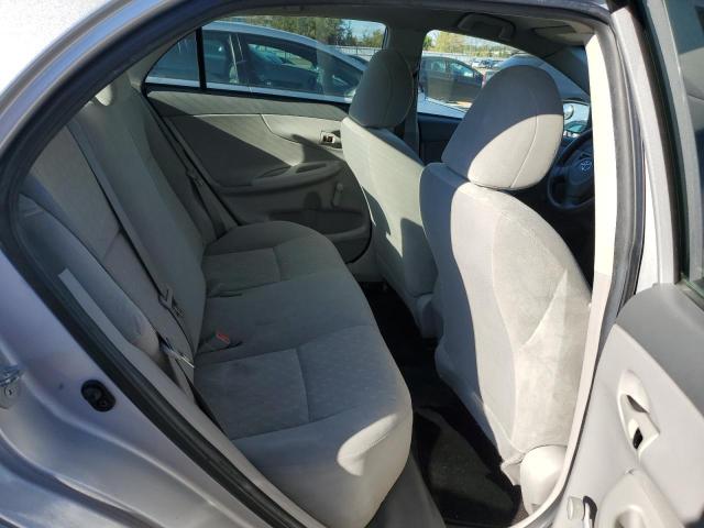 2T1BU4EE4AC253709 - 2010 TOYOTA COROLLA BASE SILVER photo 10