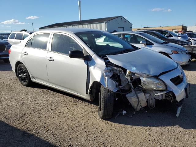 2T1BU4EE4AC253709 - 2010 TOYOTA COROLLA BASE SILVER photo 4