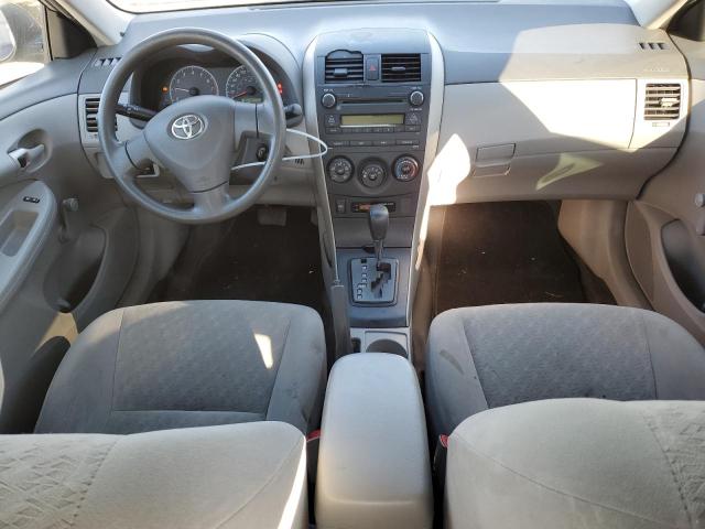 2T1BU4EE4AC253709 - 2010 TOYOTA COROLLA BASE SILVER photo 8