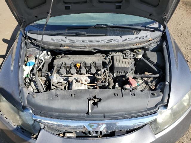 19XFA1F55AE077245 - 2010 HONDA CIVIC LX GRAY photo 11