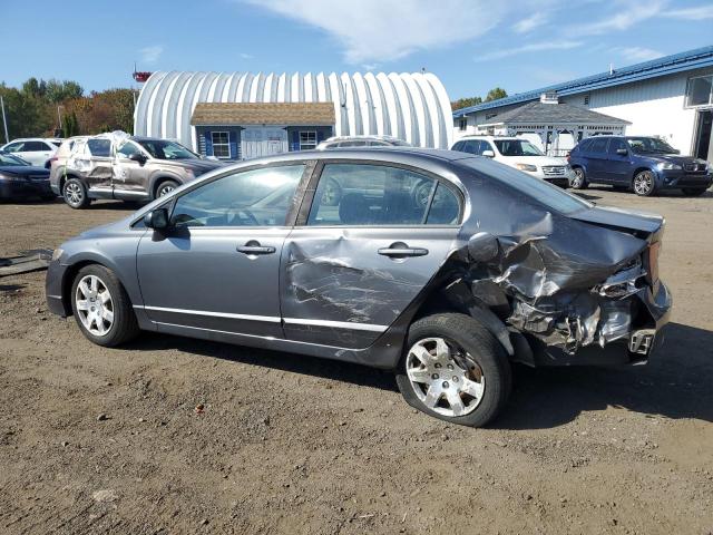 19XFA1F55AE077245 - 2010 HONDA CIVIC LX GRAY photo 2