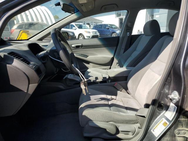 19XFA1F55AE077245 - 2010 HONDA CIVIC LX GRAY photo 7