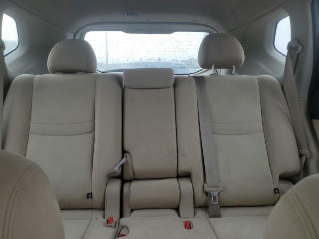 KNMAT2MVXFP573677 - 2015 NISSAN ROGUE S BLACK photo 10