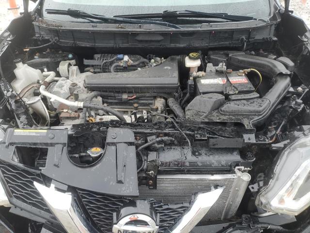 KNMAT2MVXFP573677 - 2015 NISSAN ROGUE S BLACK photo 12