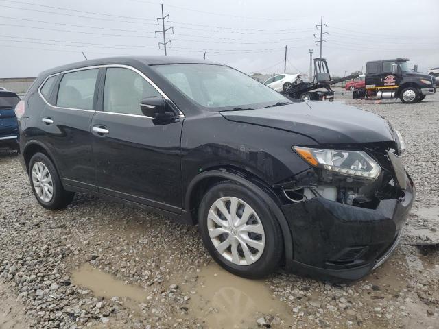 KNMAT2MVXFP573677 - 2015 NISSAN ROGUE S BLACK photo 4