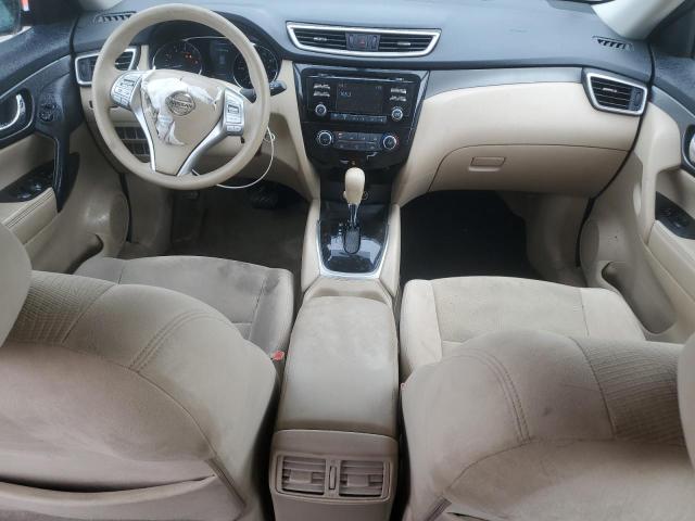 KNMAT2MVXFP573677 - 2015 NISSAN ROGUE S BLACK photo 8