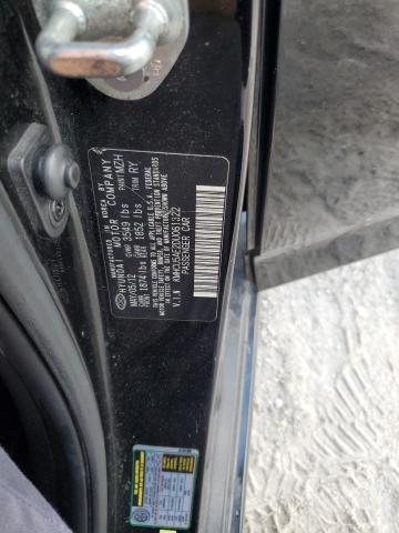 KMHCU5AE2DU061322 - 2013 HYUNDAI ACCENT GLS შავი ფოტო 12