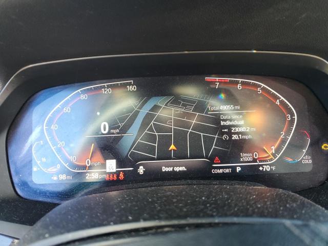 5UXCW2C59KL082793 - 2019 BMW X7 XDRIVE40I GRAY photo 9