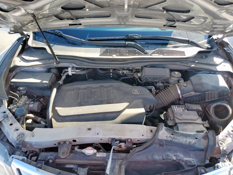 5FRYD4H94GB062254 - 2016 ACURA MDX ADVANCE SILVER photo 12