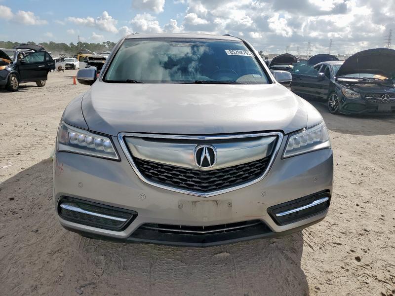 5FRYD4H94GB062254 - 2016 ACURA MDX ADVANCE SILVER photo 5