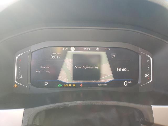 1V2BR2CA9MC593603 - 2021 VOLKSWAGEN ATLAS SEL GREEN photo 9