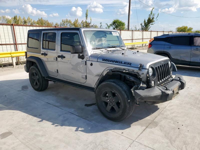 1C4BJWDG9GL130867 - 2016 JEEP WRANGLER UNLIMITED SPORT 灰色 照片 4