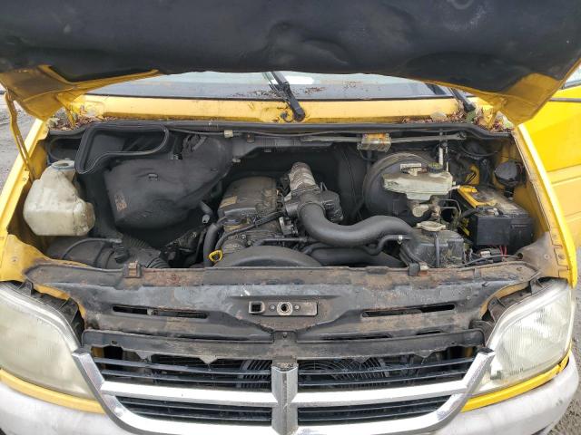 WD2YD742035555998 - 2003 DODGE SPRINTER YELLOW photo 12