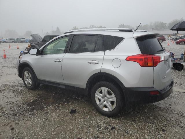 JTMBFREV6EJ010582 - 2014 TOYOTA RAV4 LE SILVER photo 2