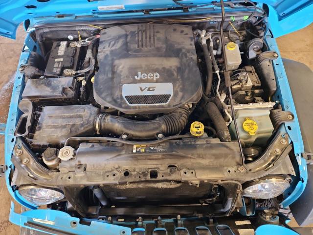 1C4AJWAG2HL747223 - 2017 JEEP WRANGLER SPORT BLUE photo 11