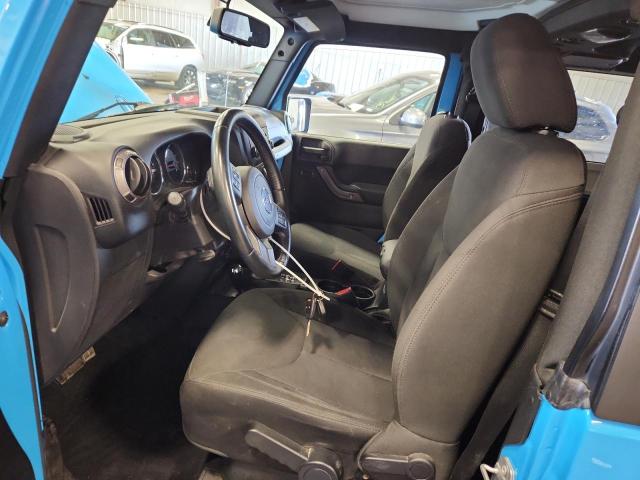1C4AJWAG2HL747223 - 2017 JEEP WRANGLER SPORT BLUE photo 7