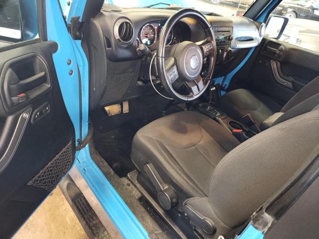 1C4AJWAG2HL747223 - 2017 JEEP WRANGLER SPORT BLUE photo 8