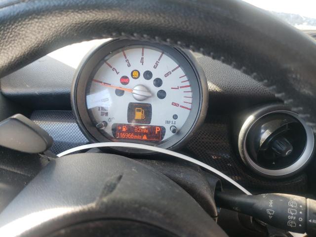 WMWSV3C55CT385588 - 2012 MINI COOPER S გრაფიტი ფოტო 9