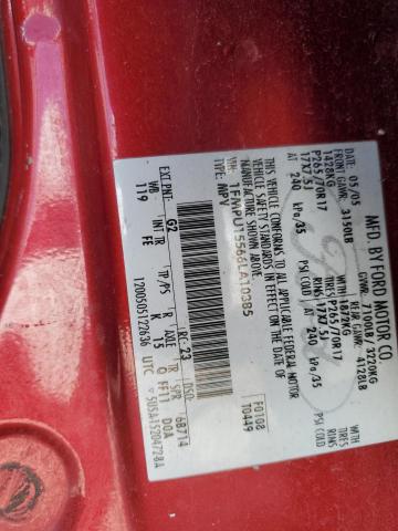 1FMPU15566LA10385 - 2006 FORD EXPEDITION XLT BURGUNDY photo 13