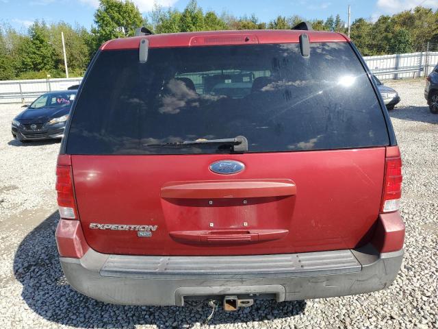 1FMPU15566LA10385 - 2006 FORD EXPEDITION XLT BURGUNDY photo 6