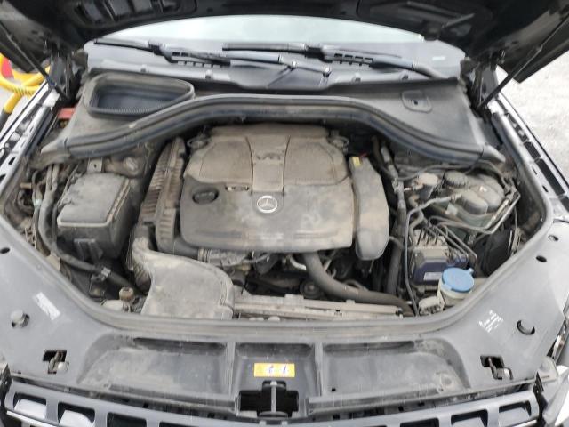 4JGDA5HB2DA227283 - 2013 MERCEDES-BENZ ML 350 4MATIC BLACK photo 12