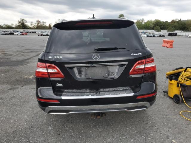 4JGDA5HB2DA227283 - 2013 MERCEDES-BENZ ML 350 4MATIC BLACK photo 6