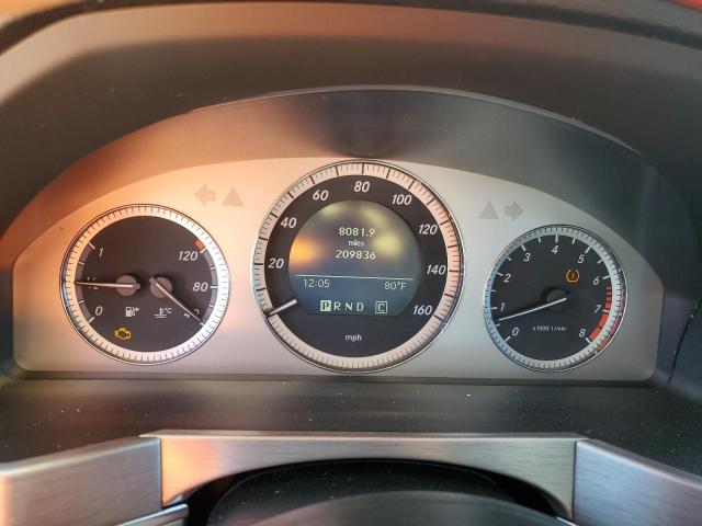 WDCGG8HB2AF288076 - 2010 MERCEDES-BENZ GLK 350 4MATIC BLACK photo 9