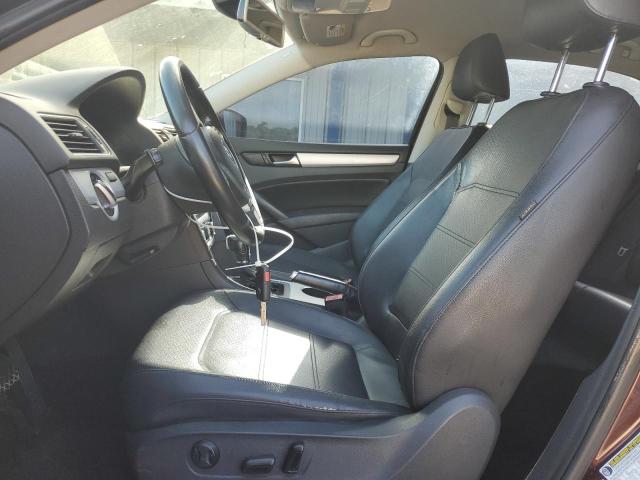 1VWBH7A34DC139343 - 2013 VOLKSWAGEN PASSAT SE BURGUNDY photo 7