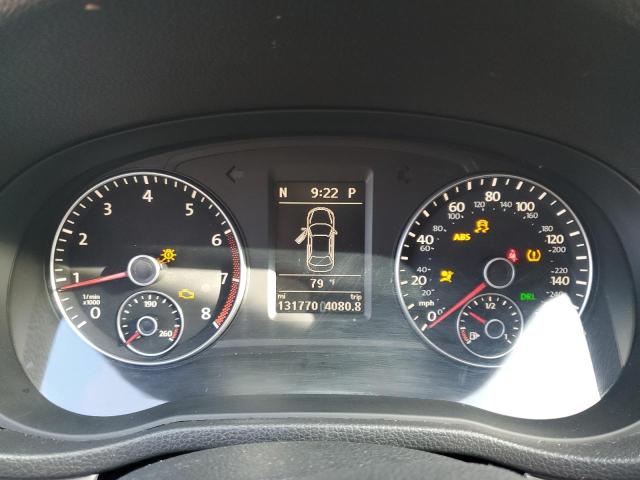 1VWBH7A34DC139343 - 2013 VOLKSWAGEN PASSAT SE BURGUNDY photo 9