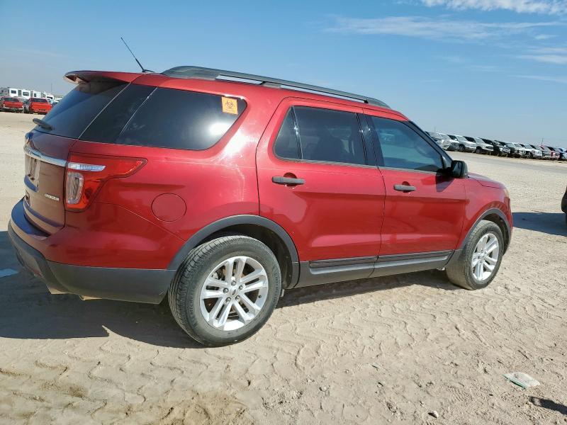 1FM5K7B85FGC24176 - 2015 FORD EXPLORER MAROON photo 3