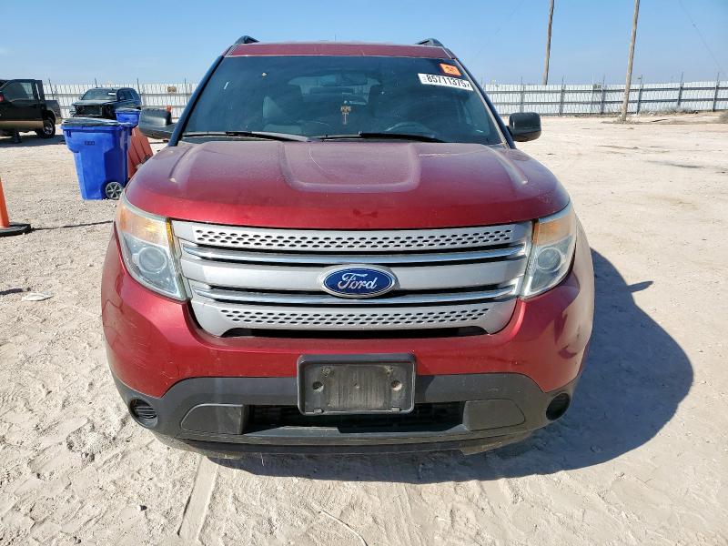 1FM5K7B85FGC24176 - 2015 FORD EXPLORER MAROON photo 5
