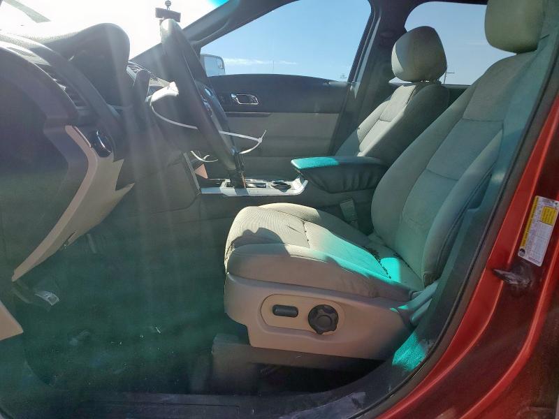 1FM5K7B85FGC24176 - 2015 FORD EXPLORER MAROON photo 7