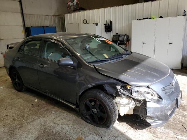 2T1BU4EE3AC310949 - 2010 TOYOTA COROLLA BASE GRAY photo 4