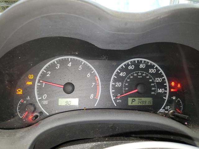 2T1BU4EE3AC310949 - 2010 TOYOTA COROLLA BASE GRAY photo 9