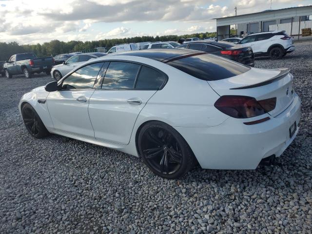 WBS6C9C58FD467867 - 2015 BMW M6 GRAN COUPE WHITE photo 2