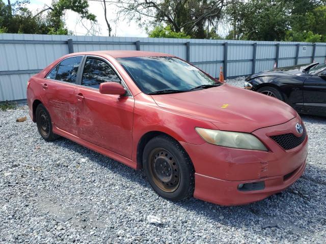 4T1BE46K98U223244 - 2008 TOYOTA CAMRY CE RED photo 4