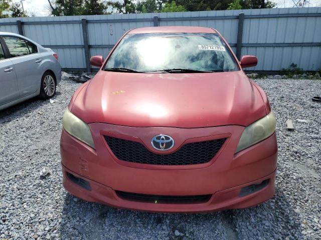 4T1BE46K98U223244 - 2008 TOYOTA CAMRY CE RED photo 5