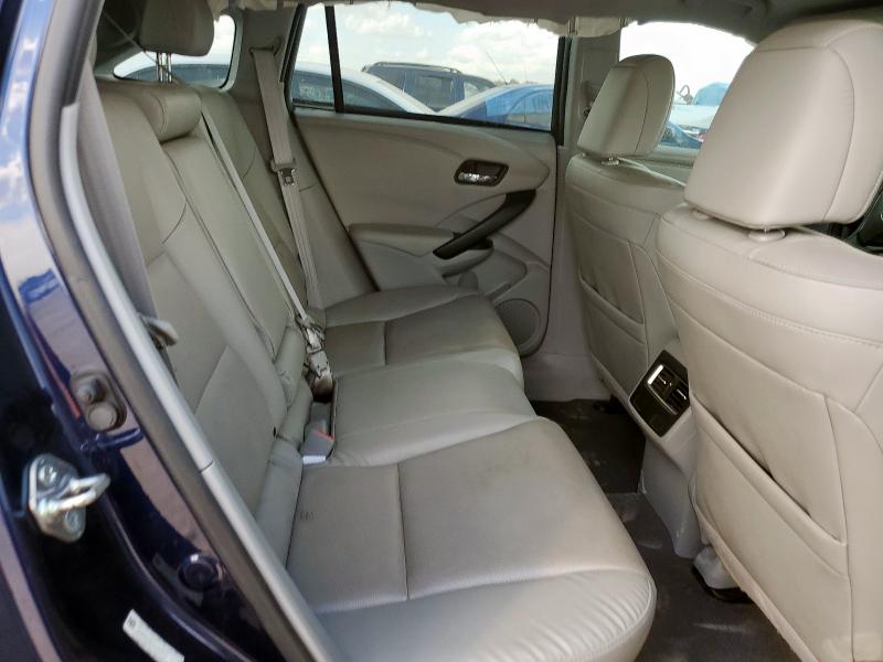 5J8TB3H57JL015377 - 2018 ACURA RDX TECHNOLOGY BLUE photo 11