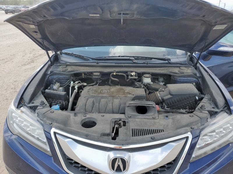 5J8TB3H57JL015377 - 2018 ACURA RDX TECHNOLOGY BLUE photo 12