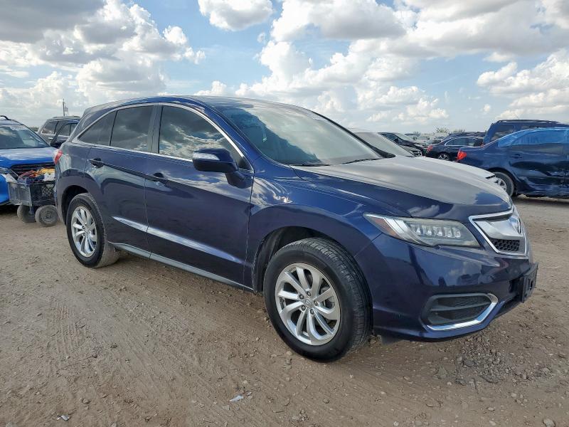 5J8TB3H57JL015377 - 2018 ACURA RDX TECHNOLOGY BLUE photo 4