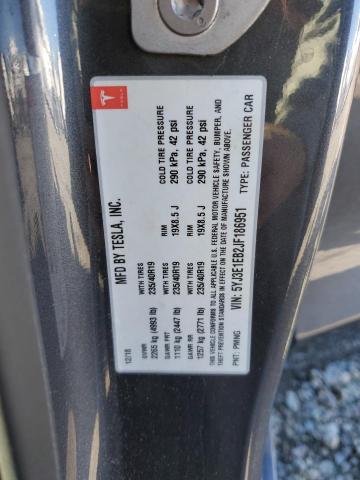 5YJ3E1EB2JF186951 - 2018 TESLA MODEL 3 石墨色 照片 13