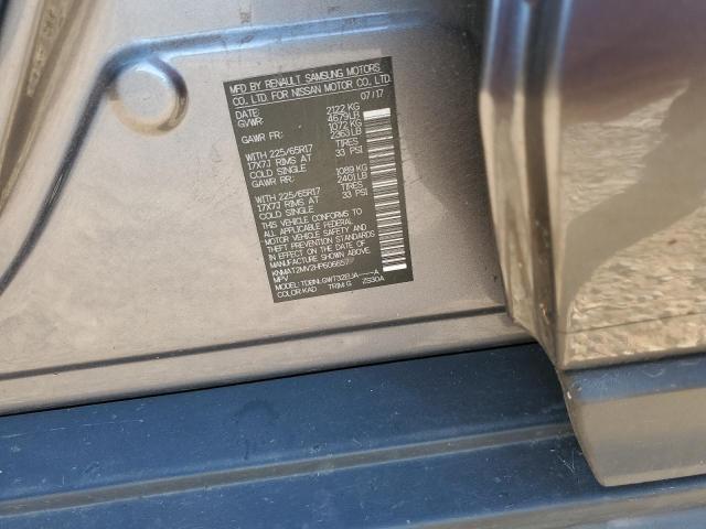 KNMAT2MV2HP606657 - 2017 NISSAN ROGUE S GRAY photo 13