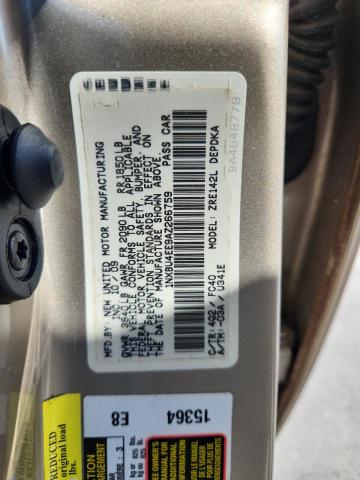 1NXBU4EE9AZ266759 - 2010 TOYOTA COROLLA BASE Qızıl foto 12