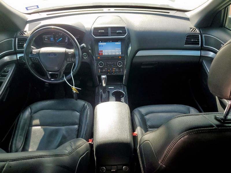 1FM5K7D87HGD40477 - 2017 FORD EXPLORER XLT Siyah fotoğraf 8