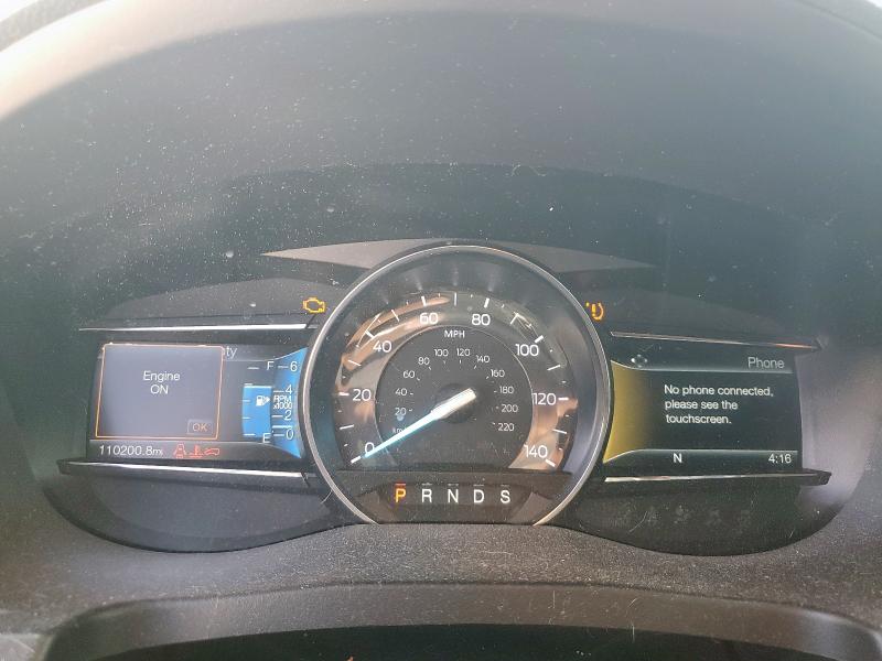 1FM5K7D87HGD40477 - 2017 FORD EXPLORER XLT Siyah fotoğraf 9